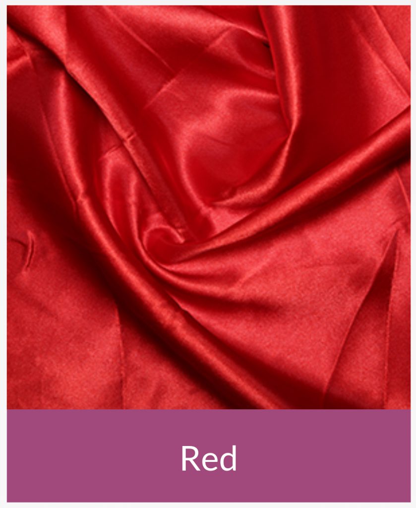Silky Satin ‘Red’ Sewing Kingdom