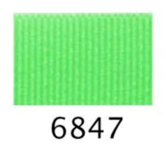 Grosgrain ribbon flo green