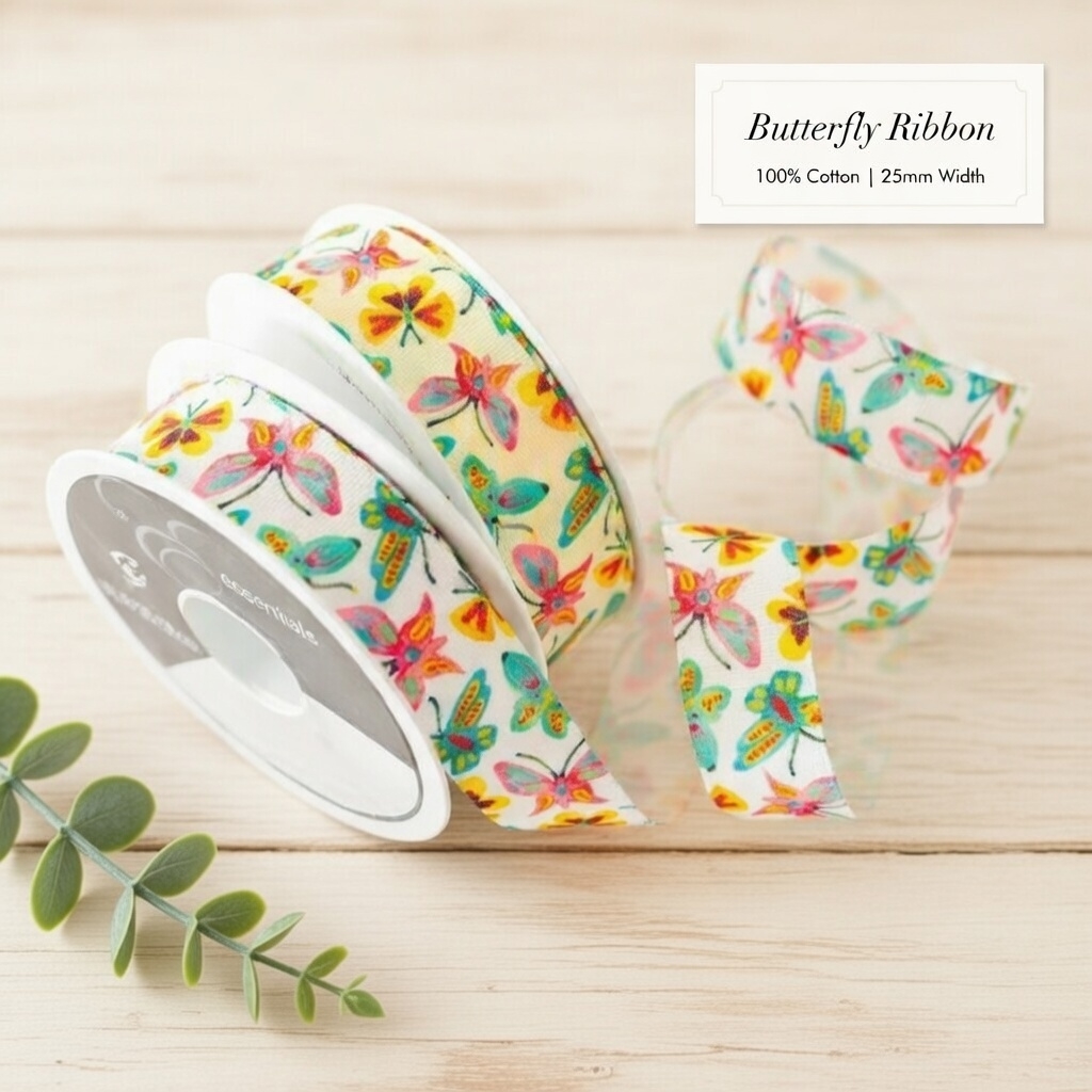 Spring ribbon - Butterflies