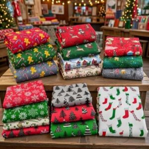 Christmas Polycotton